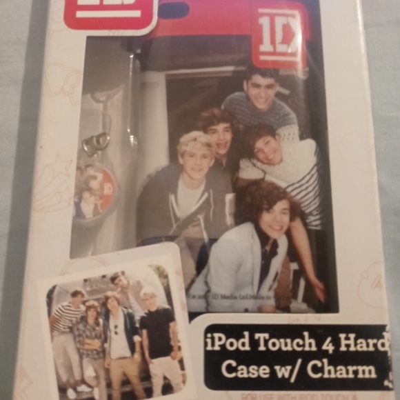 One Direction iPod Touch 4 Case with Charm - Picture 3 of 4